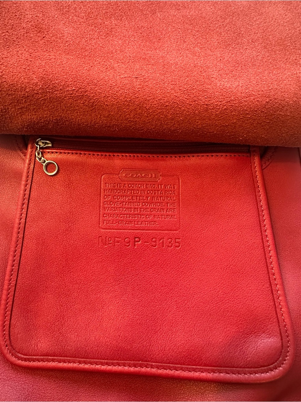 Vintage Coach Legacy Slim Hippie Flap - Picture 5 of 9